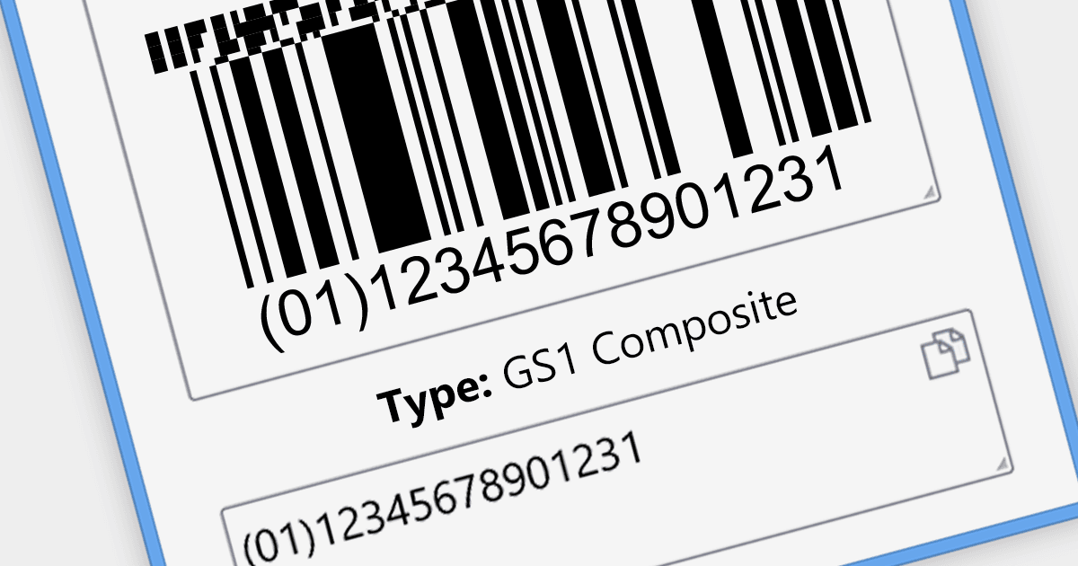 Migliora l’efficienza della scansione usando i codici a barre GS1 Composite