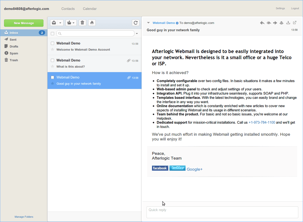 WebMail Pro for PHP 제품 이미지