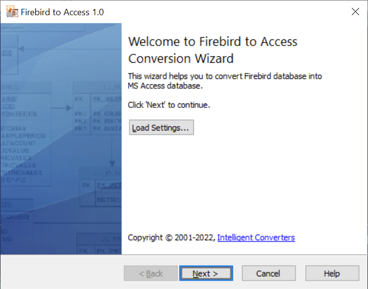 Firebird to Microsoft Access product image