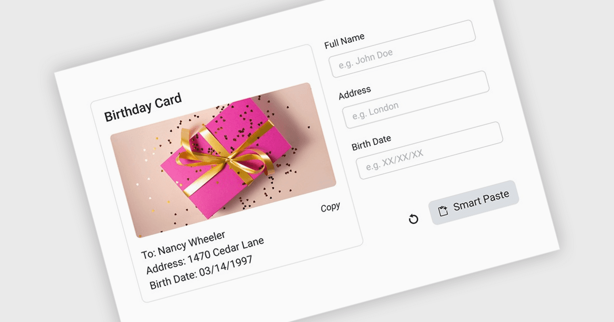 Improve Data Entry with AI-Powered Smart Paste