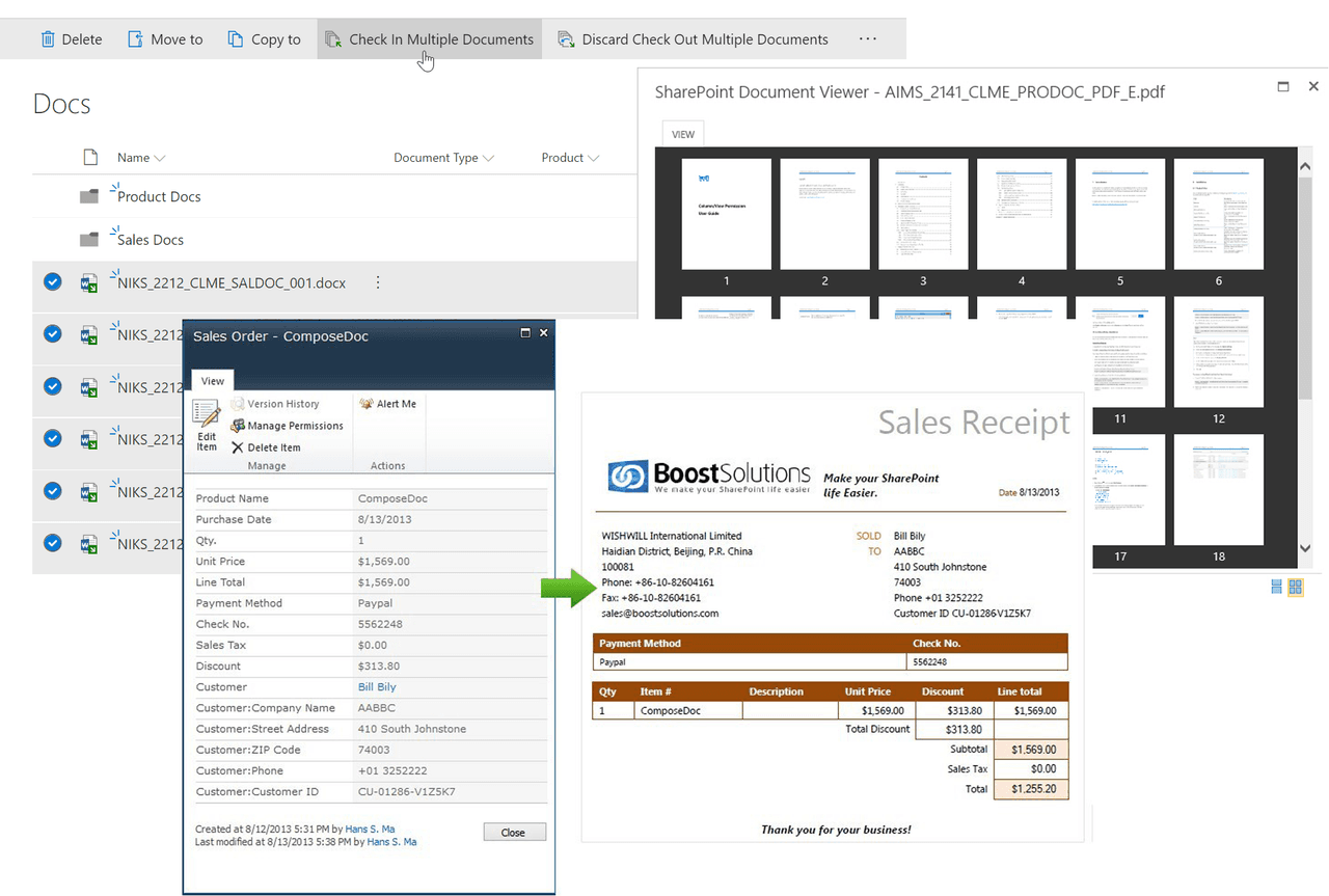 Automate, Convert, and Manage Documents in SharePoint.