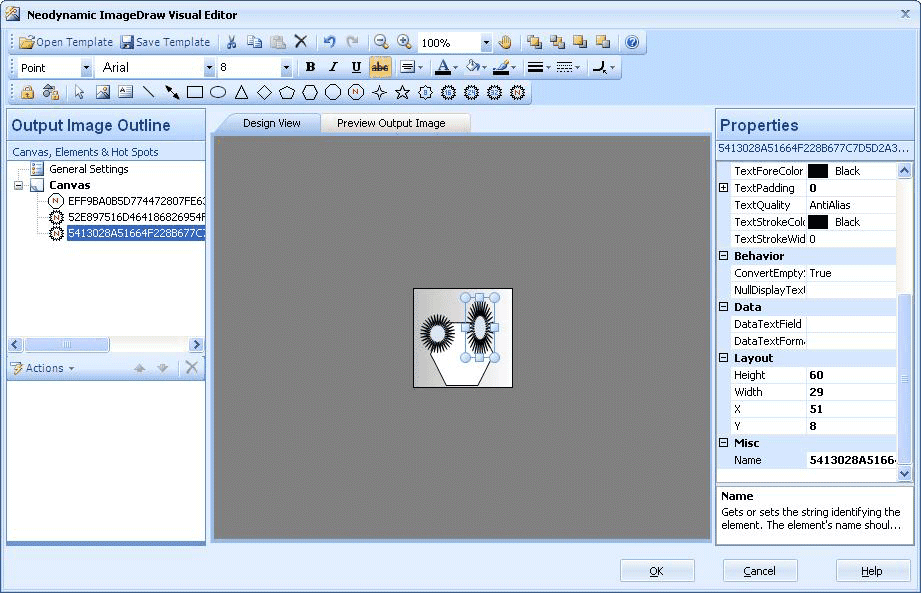 immagine del prodotto Neodynamic ImageDraw for ASP.NET