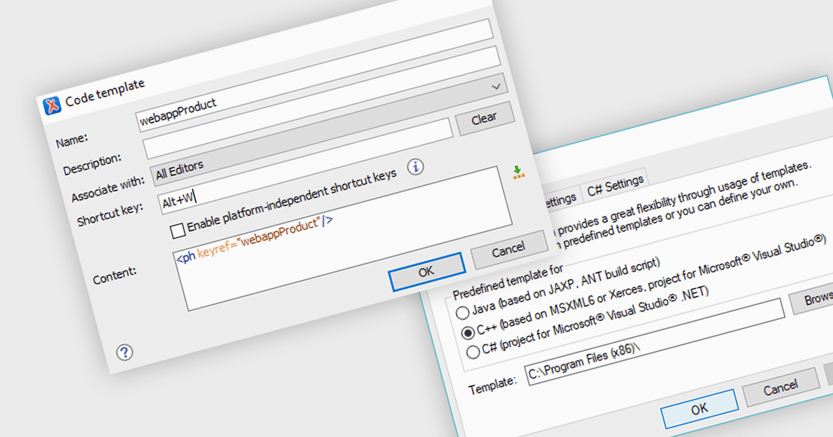 Eliminate Repetitive Formatting with Code Templates