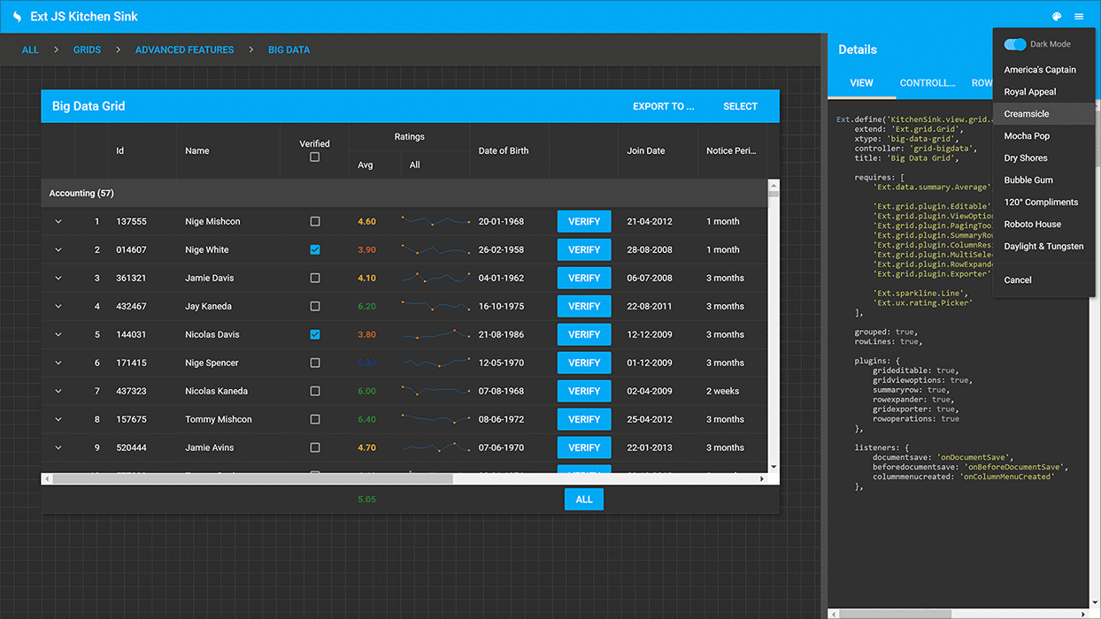 image du produit Sencha Ext JS