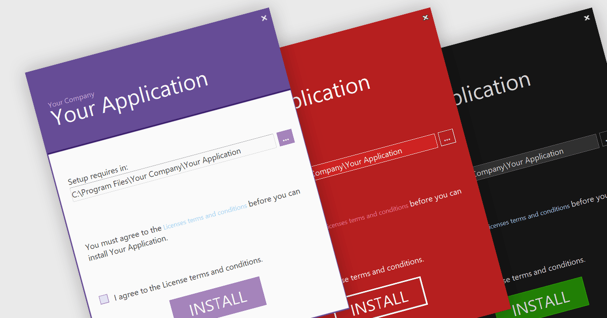 Create Branded Installers with Setup Themes
