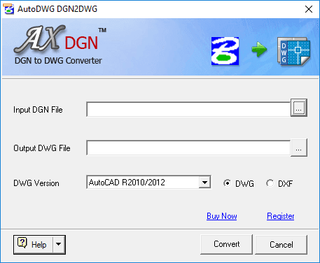 immagine del prodotto DGN to DWG Converter