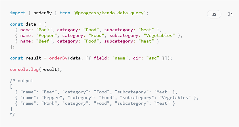 imagem do produto Kendo UI Vue Data Query imagem do produto Kendo UI Vue Data Query