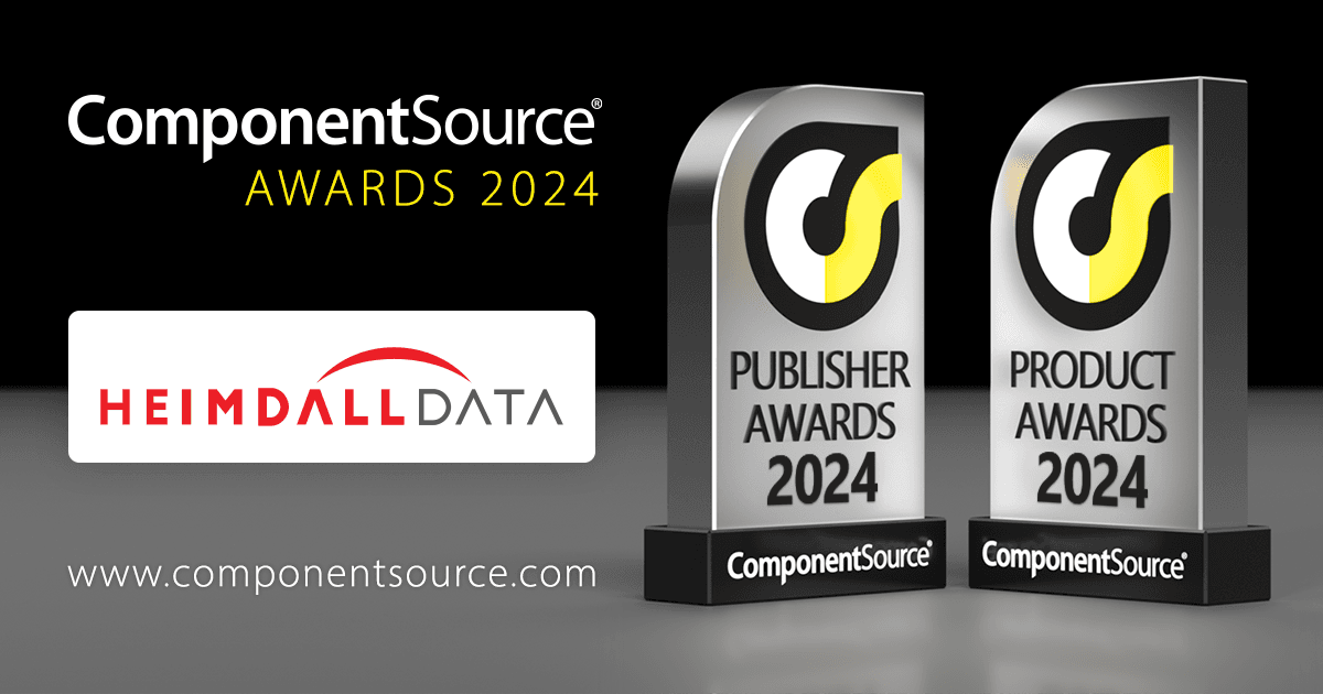 Heimdall Data Gewinnt Zwei ComponentSource Awards