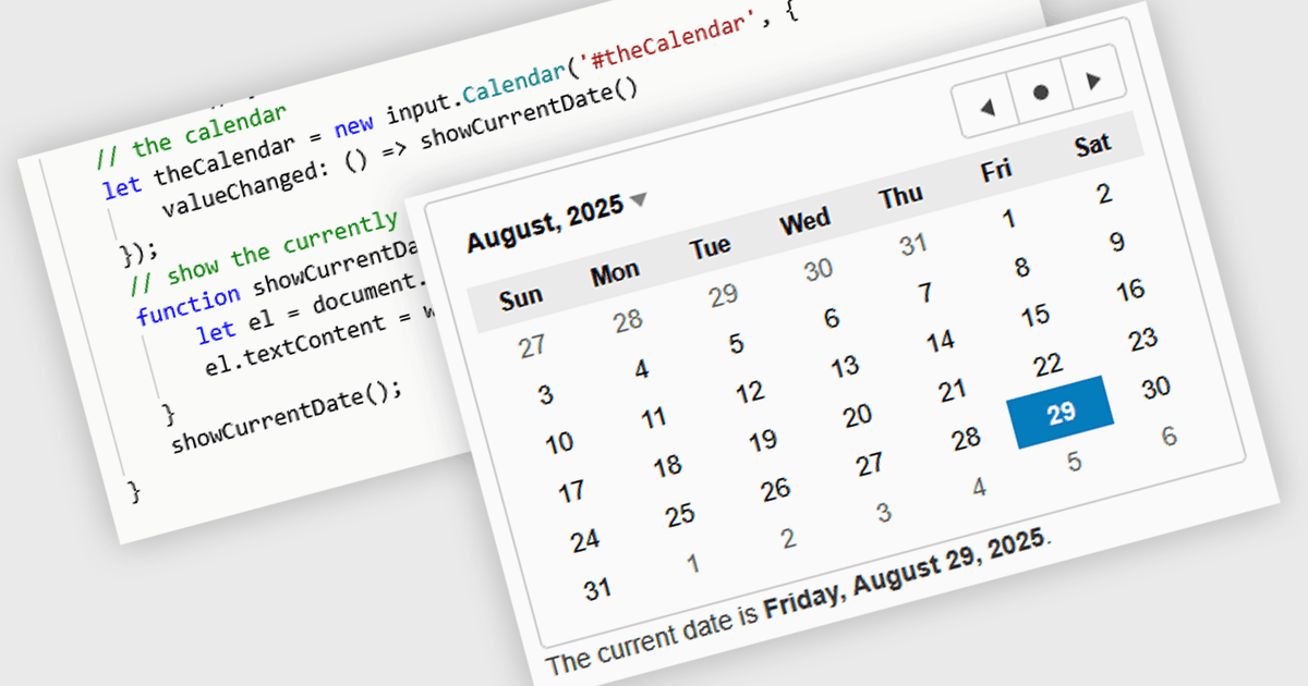 Ensure Reliable Date Input with Calendar Controls