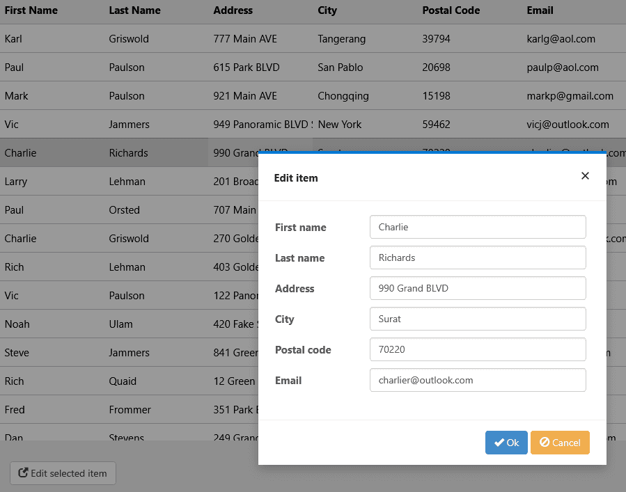 image du produit ComponentOne Blazor Data Editors image du produit ComponentOne Blazor Data Editors