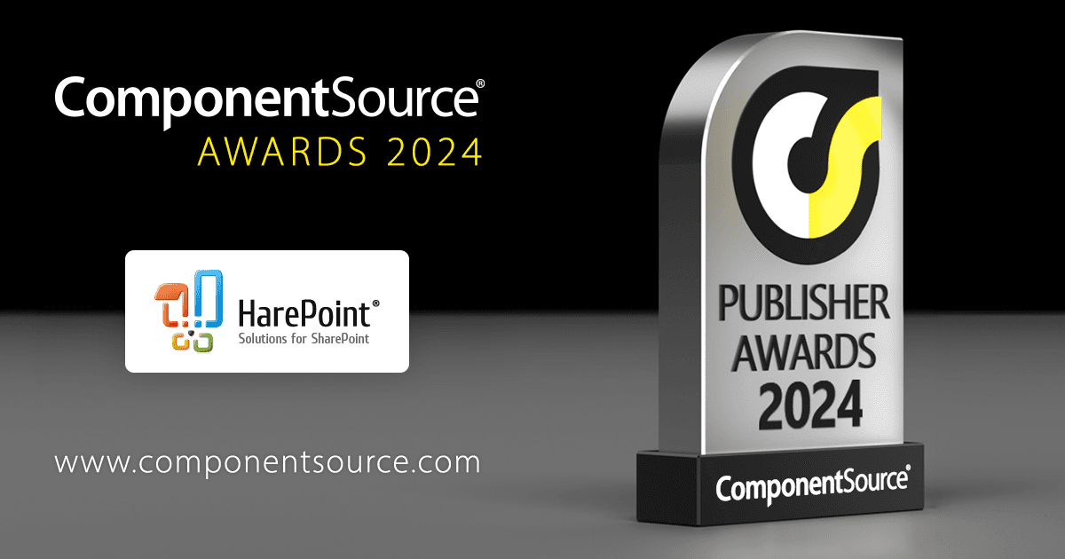 HarePoint Wins ComponentSource Award