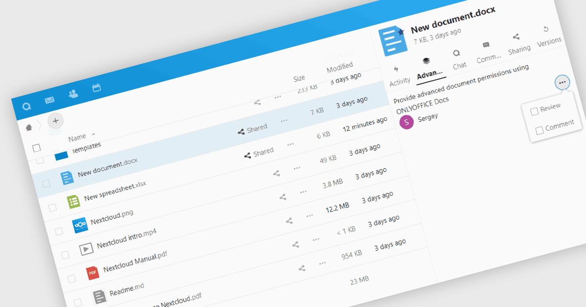 Utilize Granular Access Control with Nextcloud