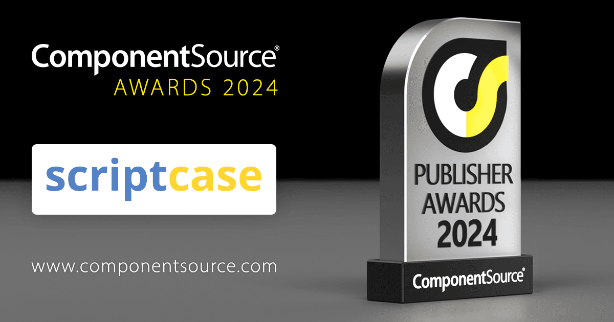 Scriptcase Wins ComponentSource Award