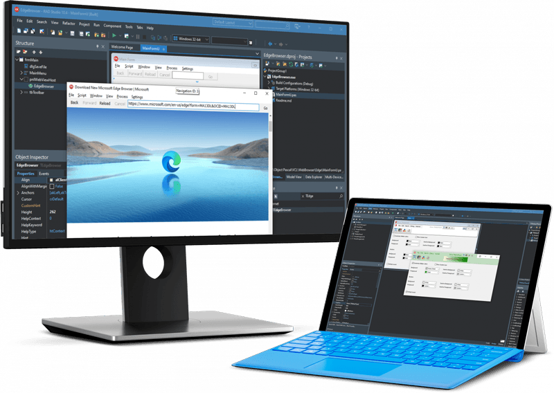 Build native C++ apps 10x faster with less code.