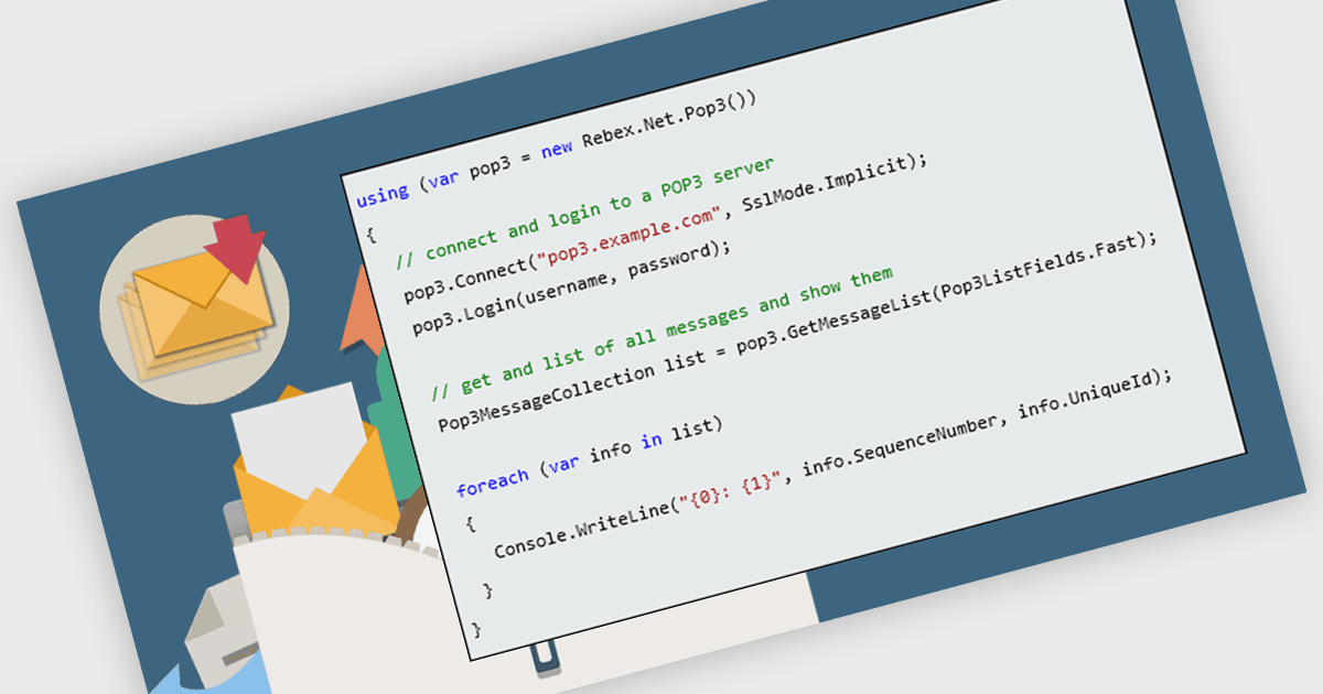 Secure Email Communication with Protocol Support