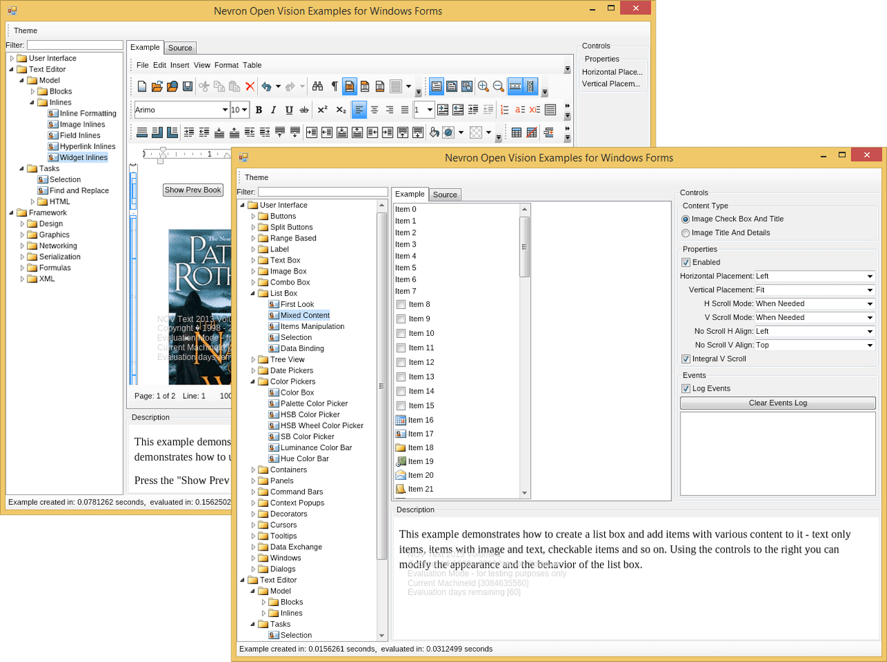 Nevron Open Vision released