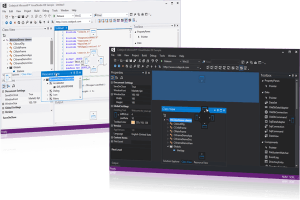 image du produit Codejock Docking Pane Visual C++ MFC
