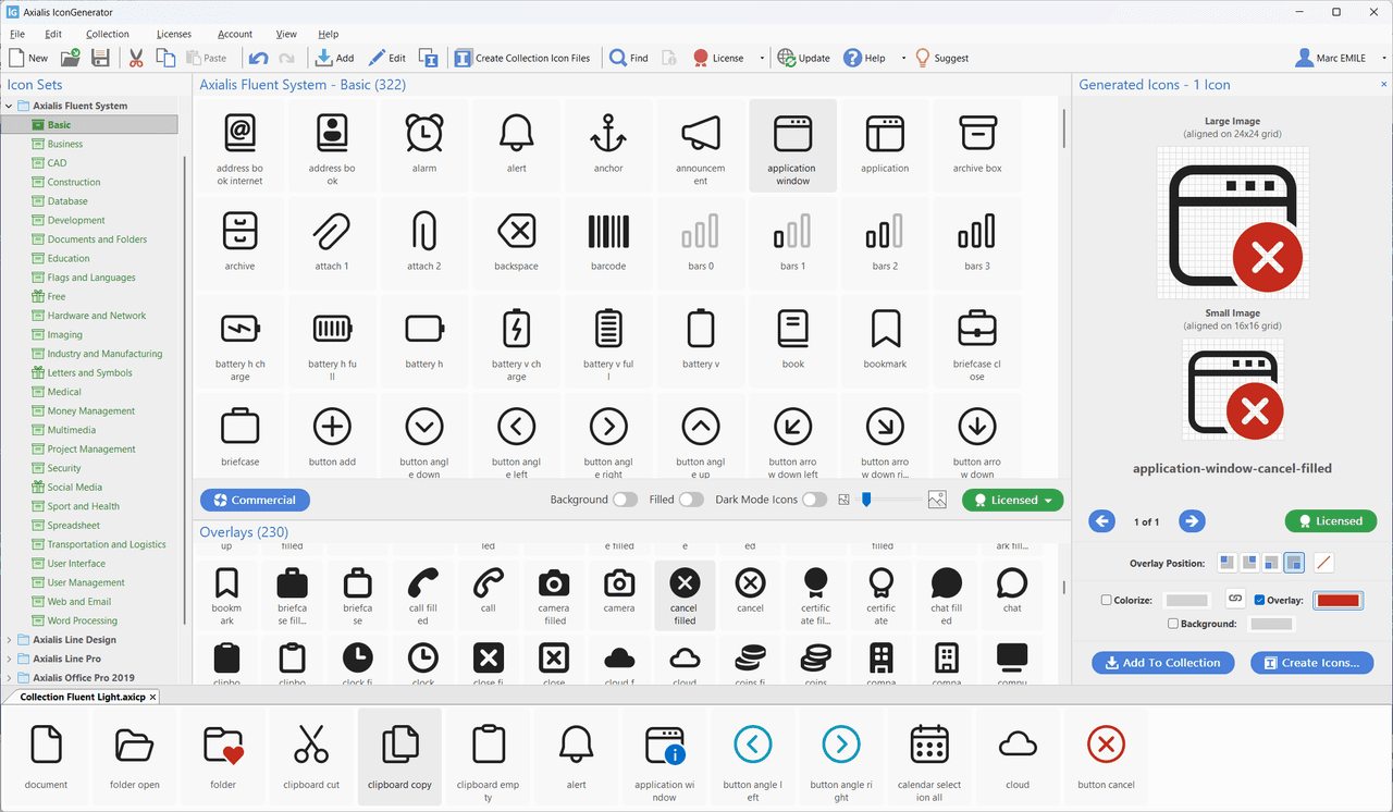 Axialis Fluent Pro Vector Icons 产品图片