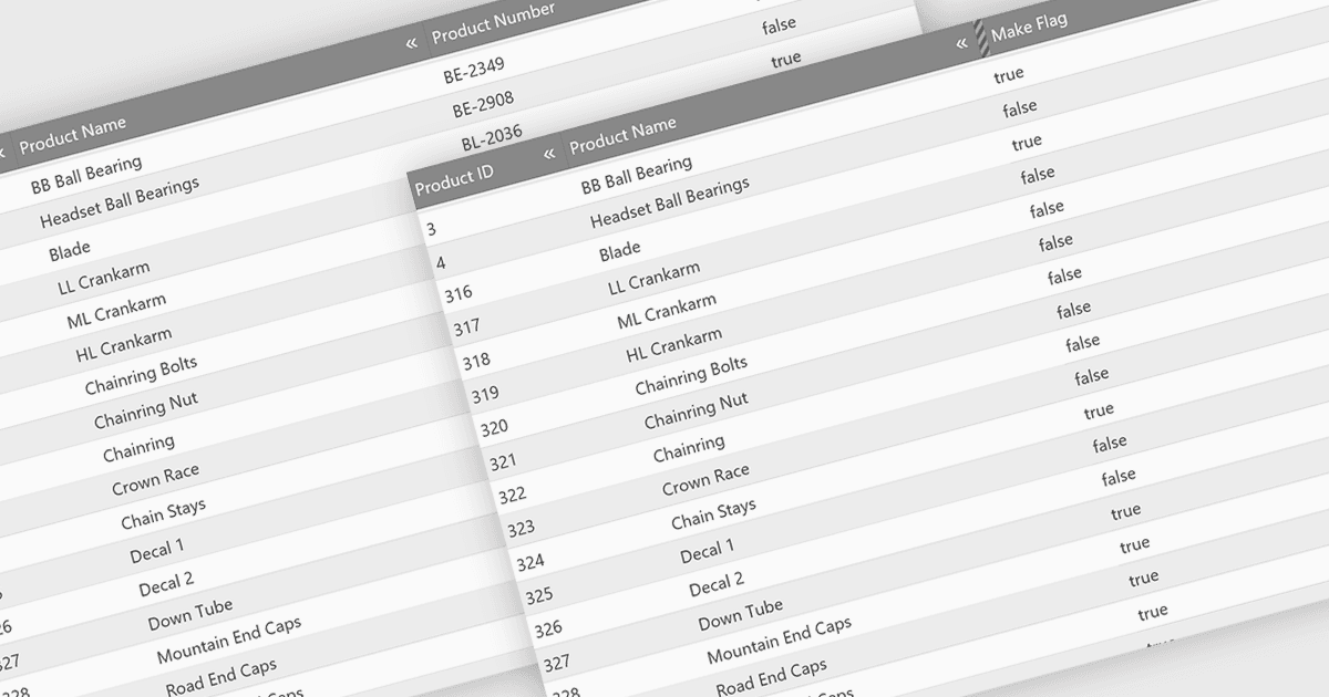 Reduce Visual Clutter in Your Grids