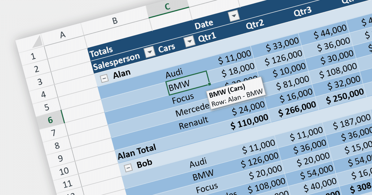 Integrating Tooltips into JavaScript Spreadsheets