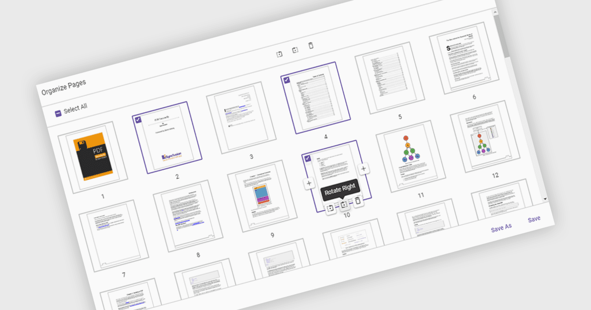 Organize Documents with Flexible Page Management