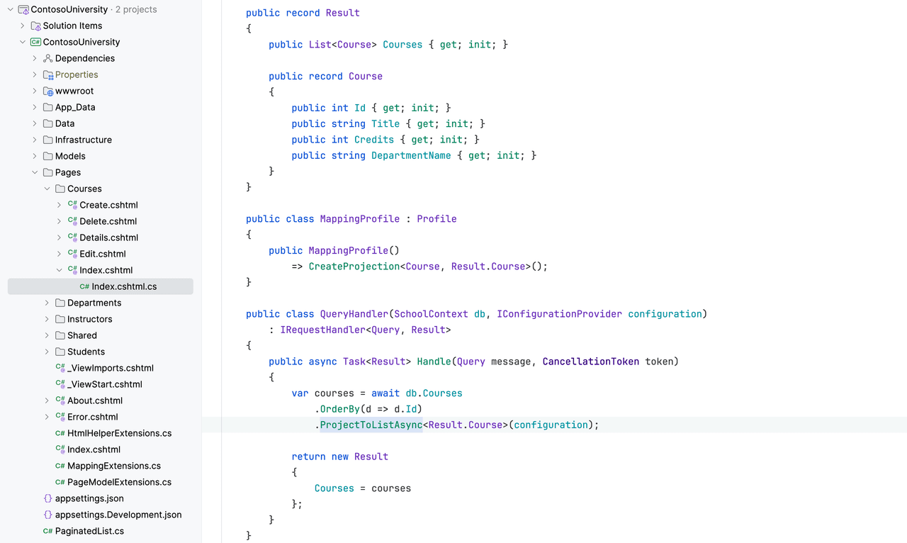 Automate mapping between complex data models and simplified data transfer objects.