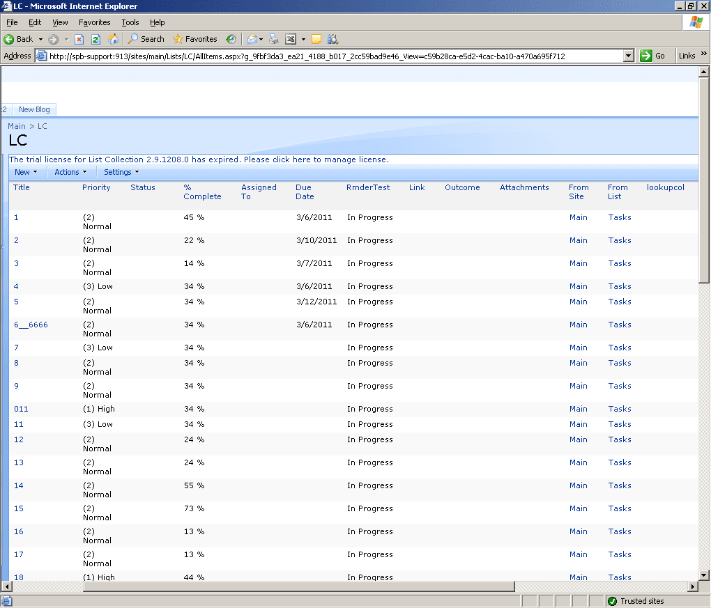 SharePoint List Collection released