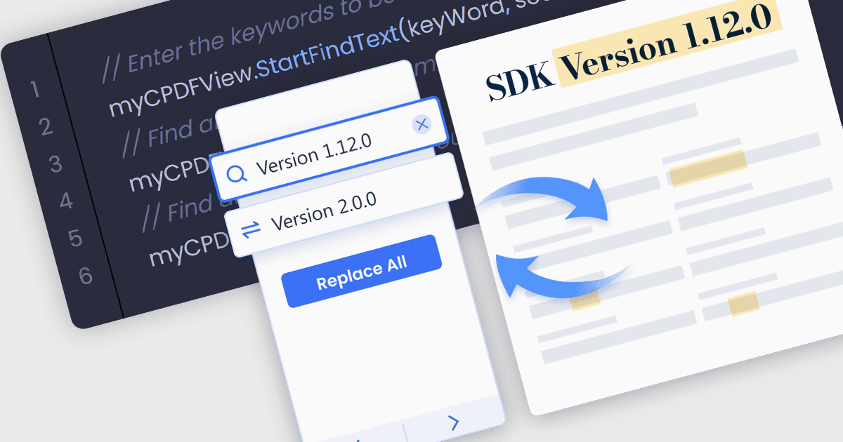 Add PDF Find and Replace Functionality to Your Apps
