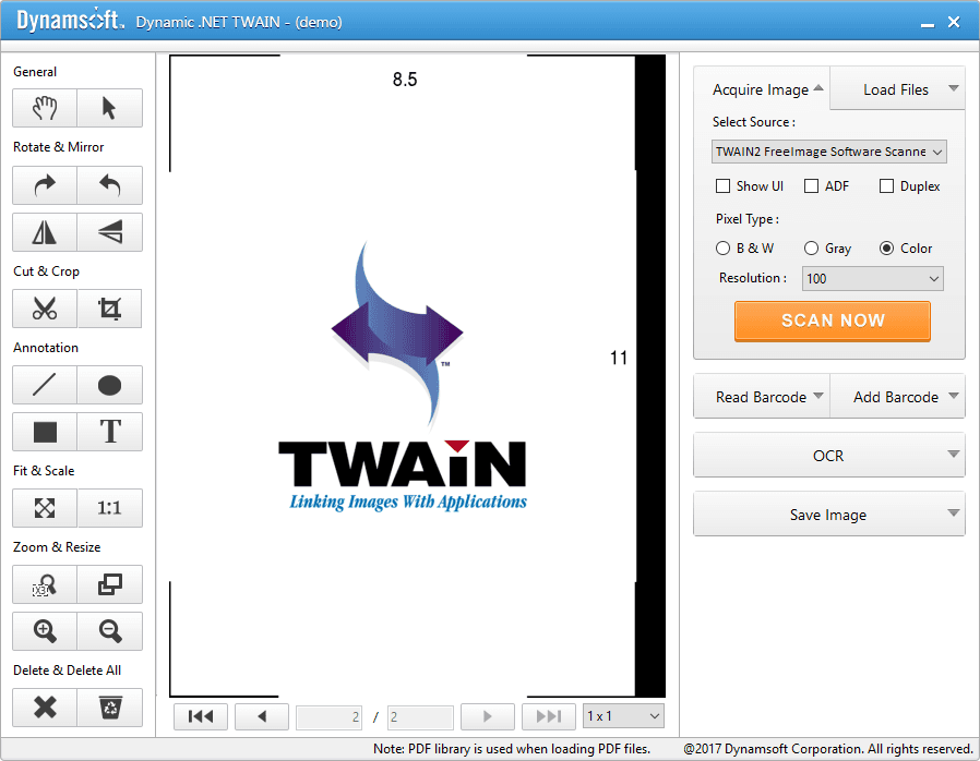 imagen del producto Dynamic .NET TWAIN