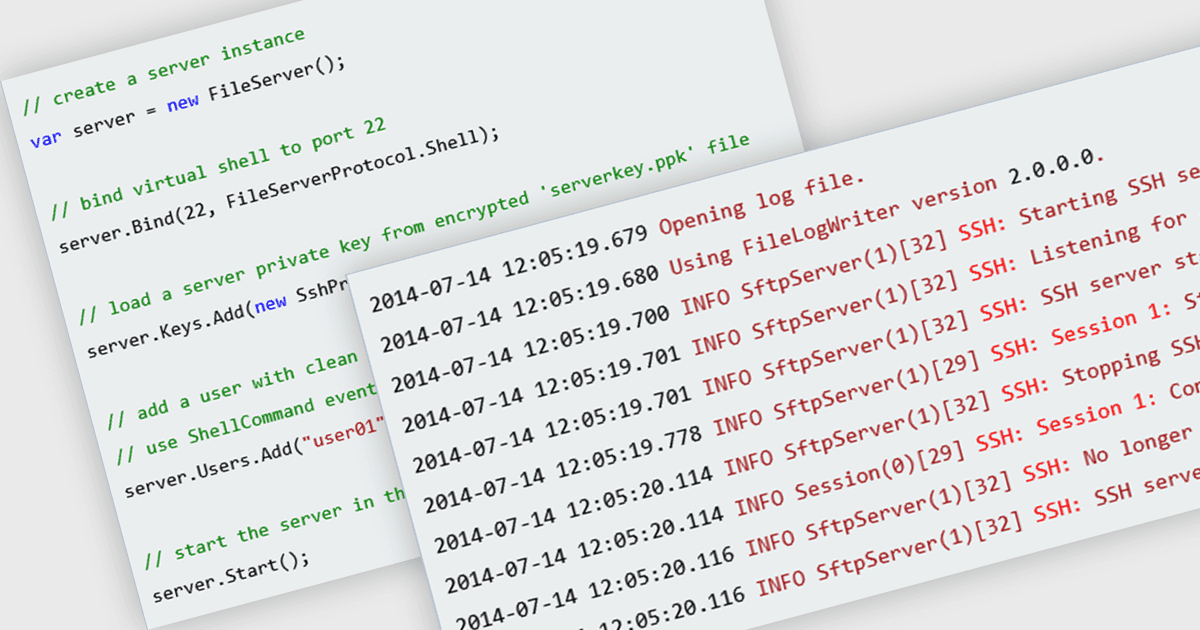 Skalierbarkeit von SSH- und SFTP-Server verbessern