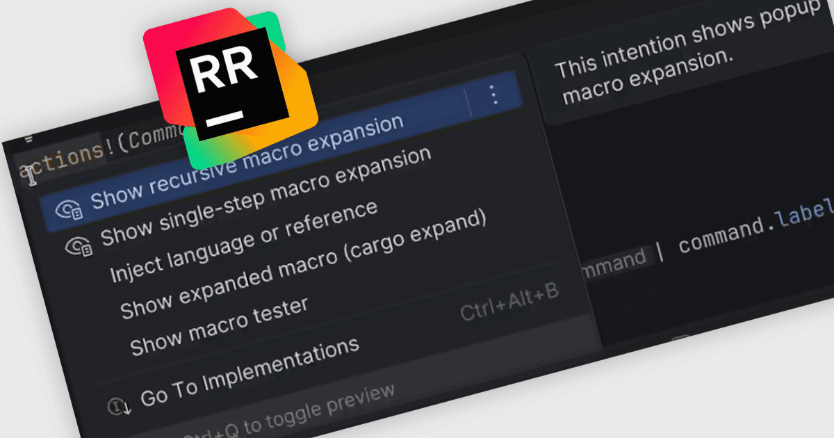 Simplify Rust Macro Debugging