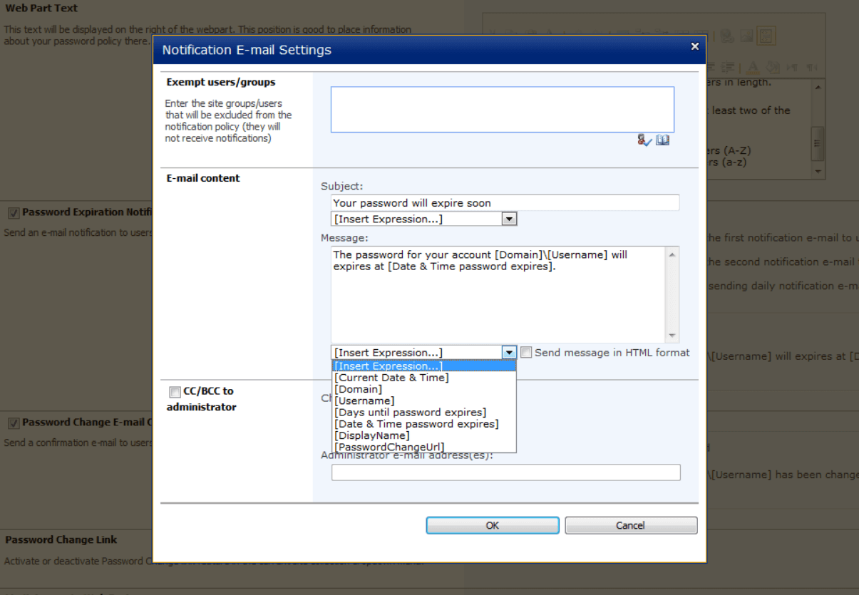 imagem do produto HarePoint ​Password C​hange for Microsoft SharePoint