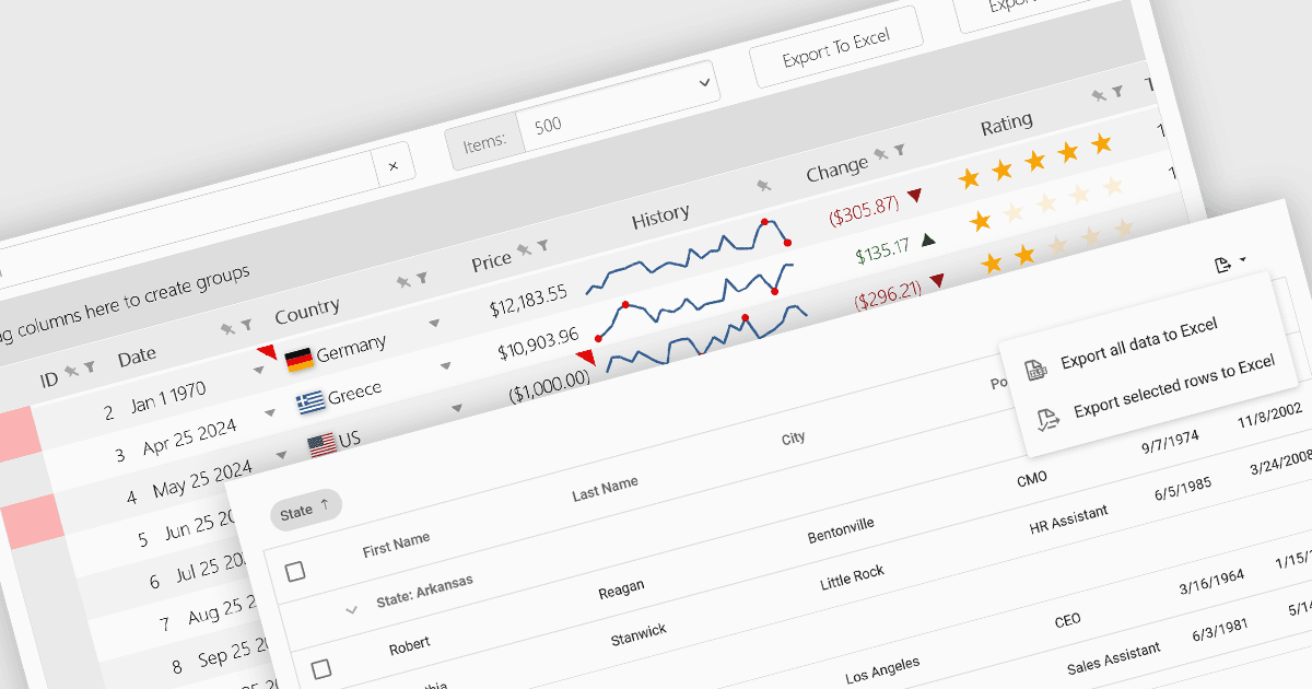 Boost Grid Data Portability with Excel Export