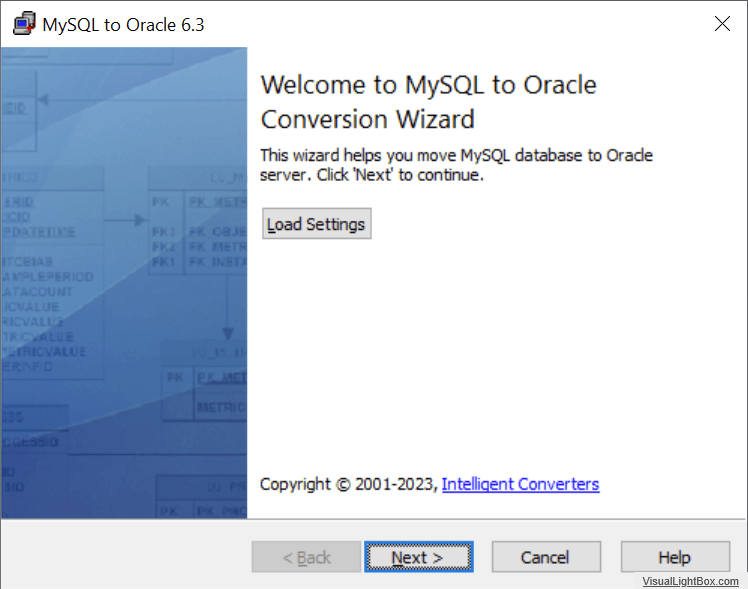 MySQL to Oracle product image