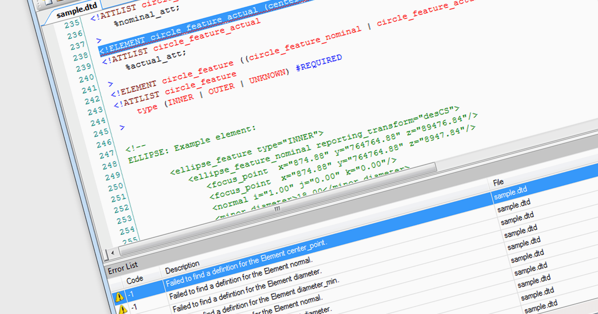 Ensure the Quality of XML Data with DTD Validation