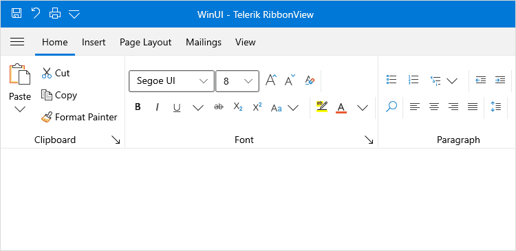 Telerik UI for WinUI product image