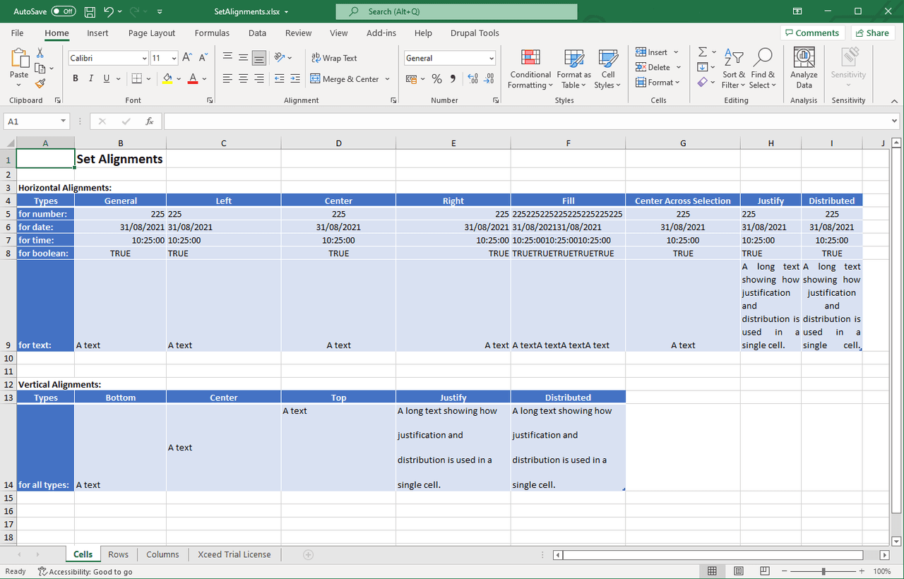 Create or manipulate Microsoft Excel documents from your .NET applications, without the need for Excel or Office to be installed.