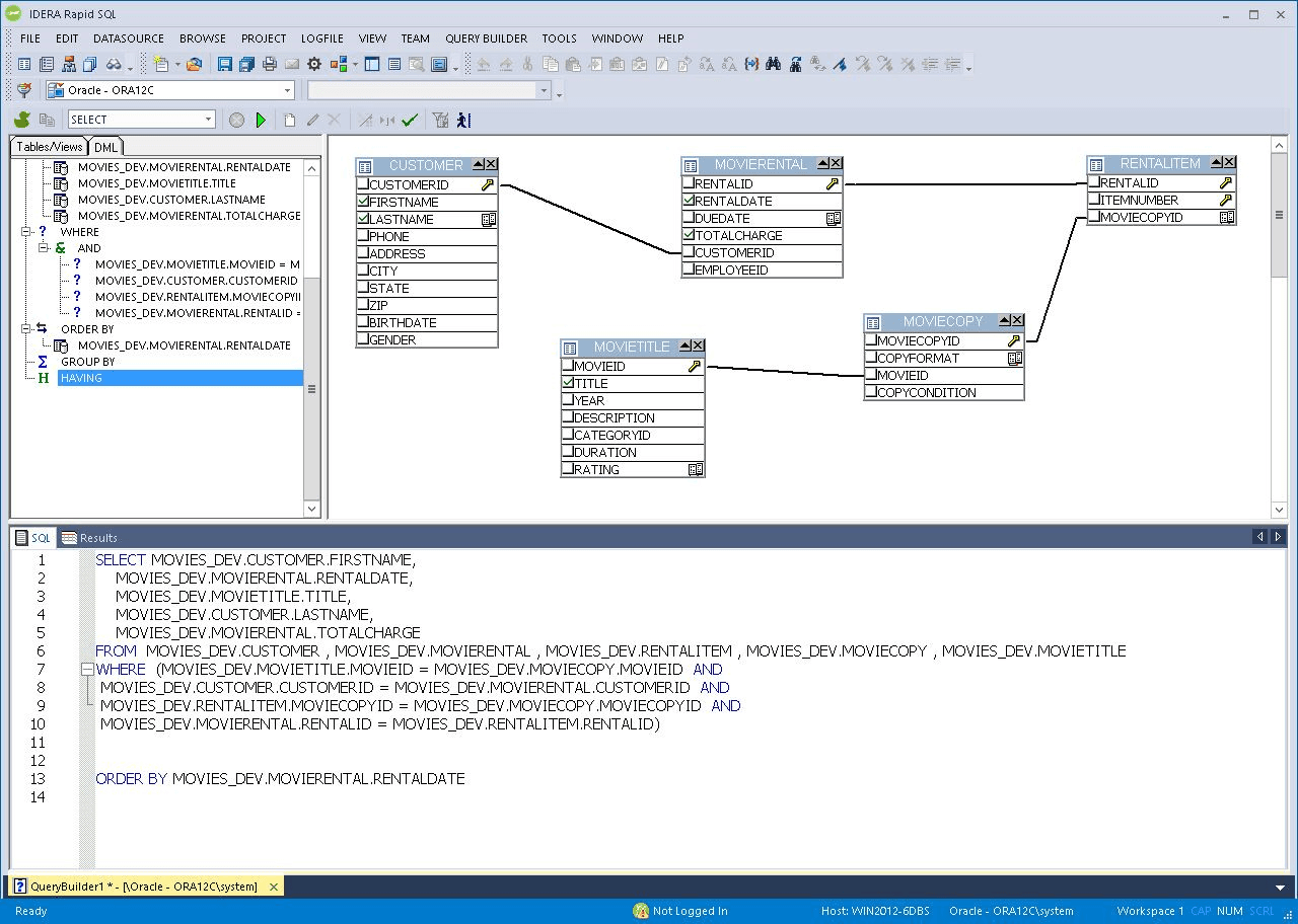 A multi-database toolset for database management professionals.