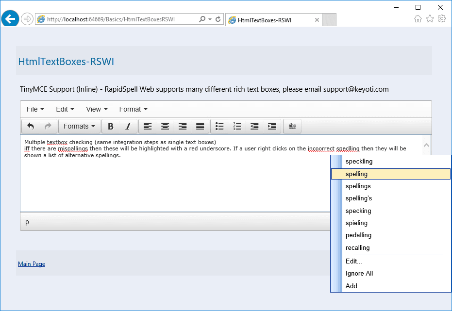 imagen del producto RapidSpell Web ASP.NET Dictionaries