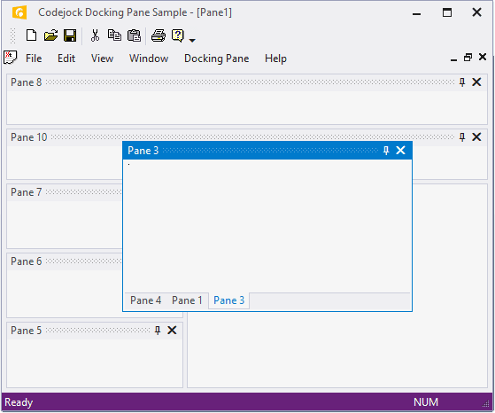 Codejock Docking Pane Visual C++ MFC product image
