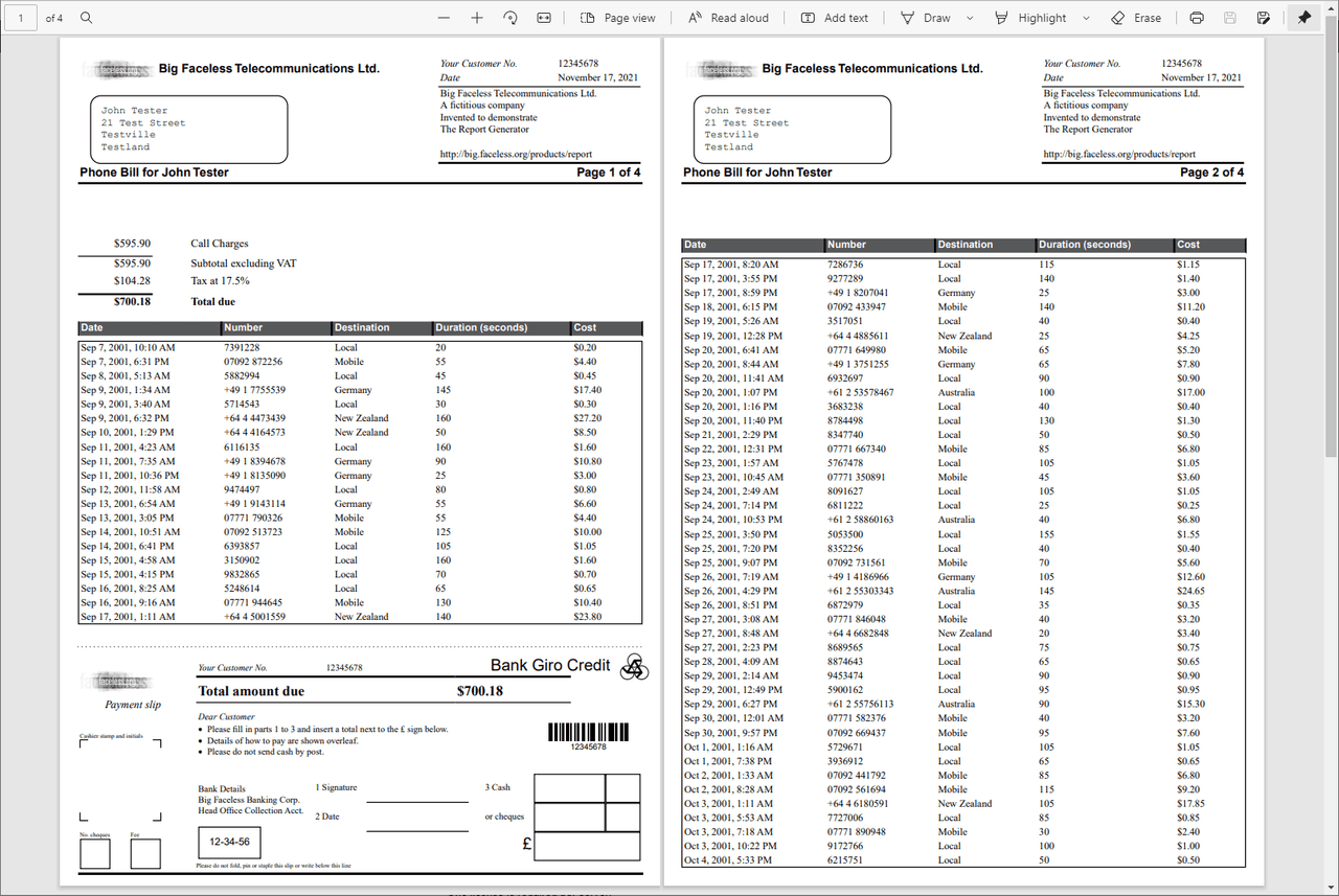 Big Faceless Report Generator 产品图片