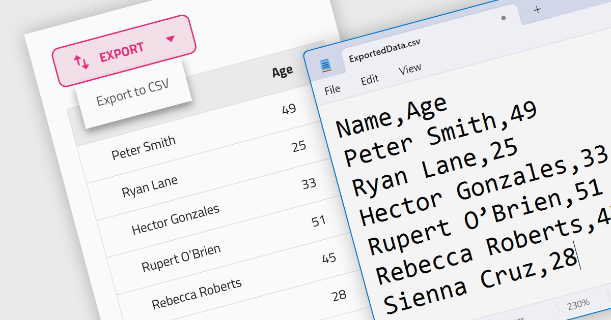 Export and Share Grid Data with Ease