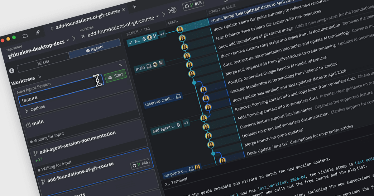 Gérez plusieurs sessions Git IA dans une seule vue