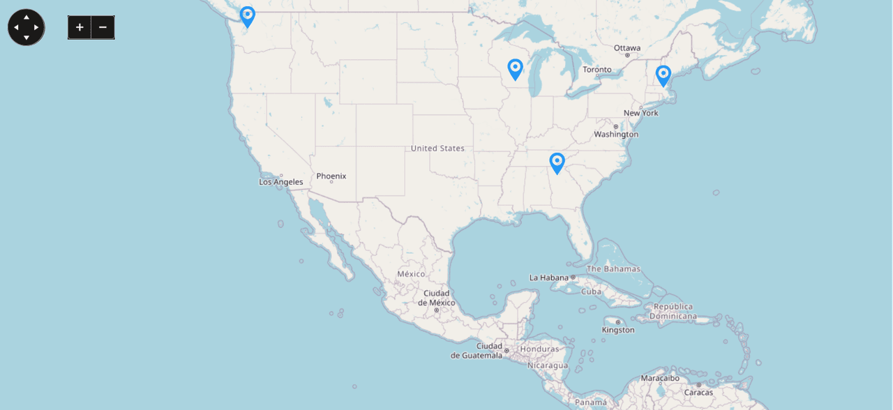 Telerik UI Blazor Map product image