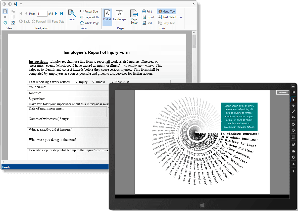 ComponentOne WPF PDF product image