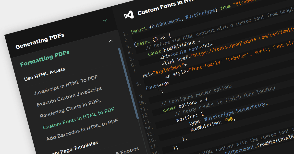 Crea y edita PDFs en tus proyectos de Node.js