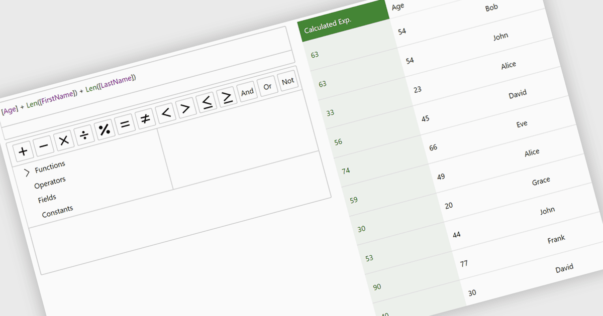 Bring Advanced Expression Editing to WPF Apps