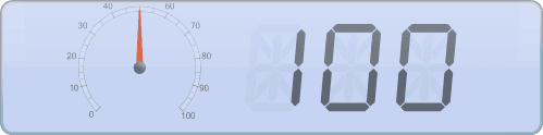 Combination Digital Radial Gauge.