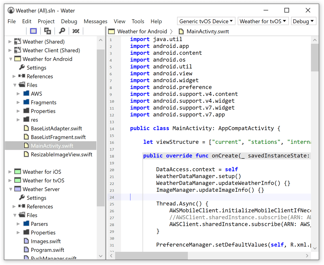 A modern multi-purpose software development tool chain.