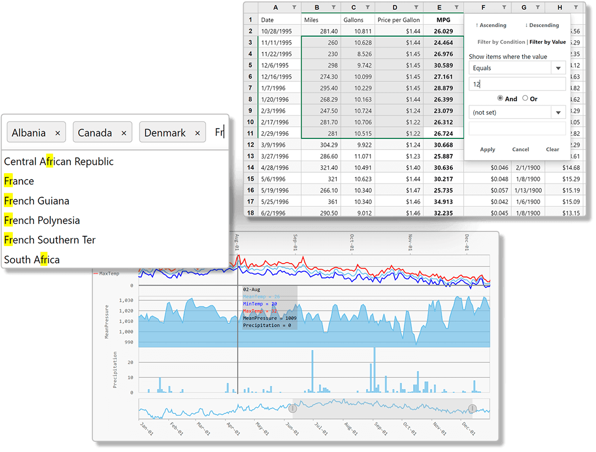 A complete collection of ASP.NET components for all aspects of Web application development.